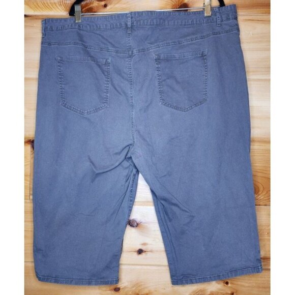 Gloria Vanderbilt Womens Capri Size 24 Brown Solid Amanda Capri Jeans - Picture 10 of 13